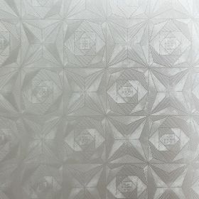 Mirage Rose - Self-Adhesive Embossed Window Film Home Decor(Sample)