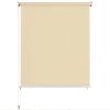 Outdoor Roller Blind 94.5"x55.1" Cream
