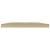 Bookshelf Boards 8 pcs Sonoma Oak 15.7"x7.9"x0.6" Engineered Wood