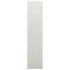 Locker Cabinet Light Gray 35.4"x15.7"x70.9" Steel